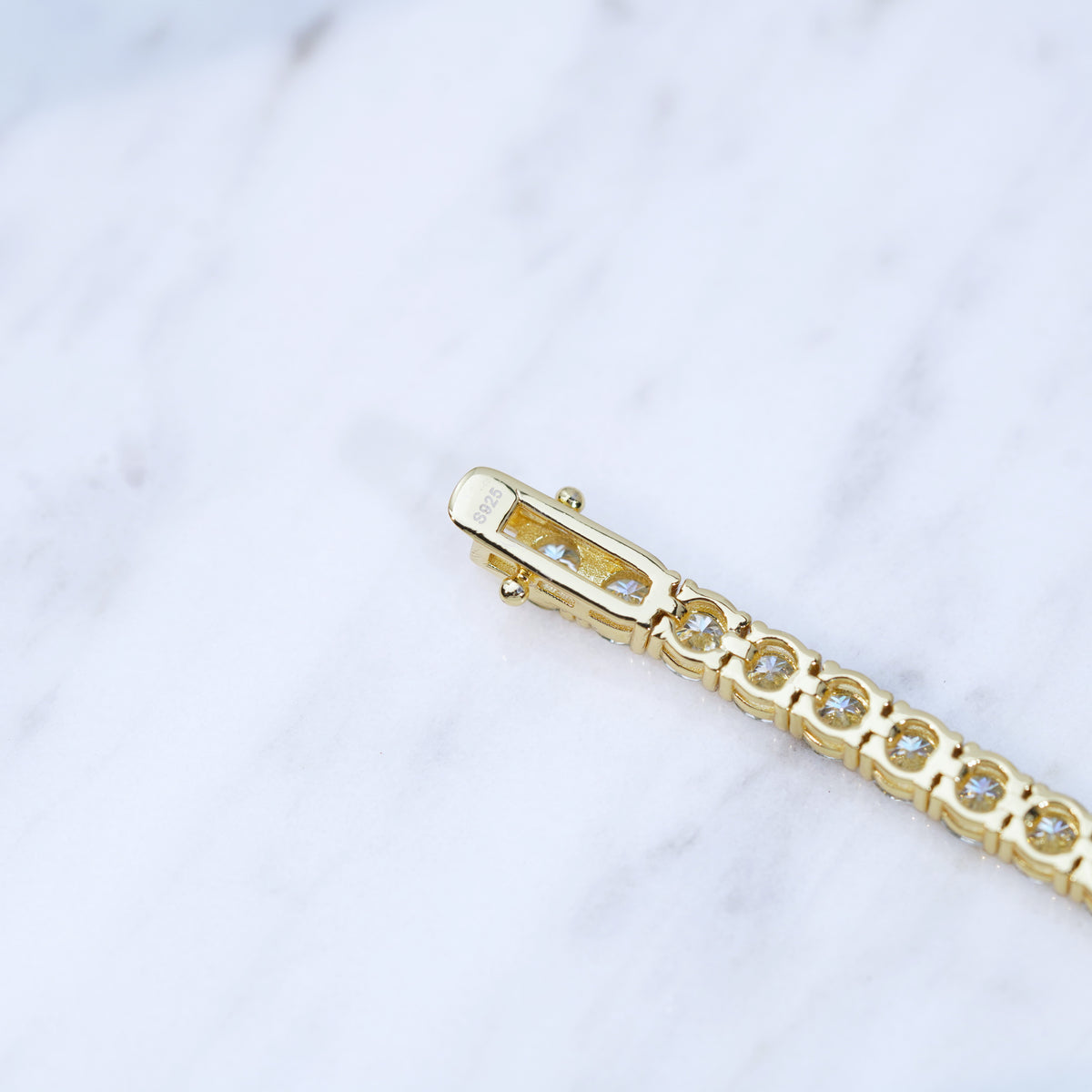 V-Circle / Logomania Edition Gold Stainless Steel Bracelet - Devous Jewels