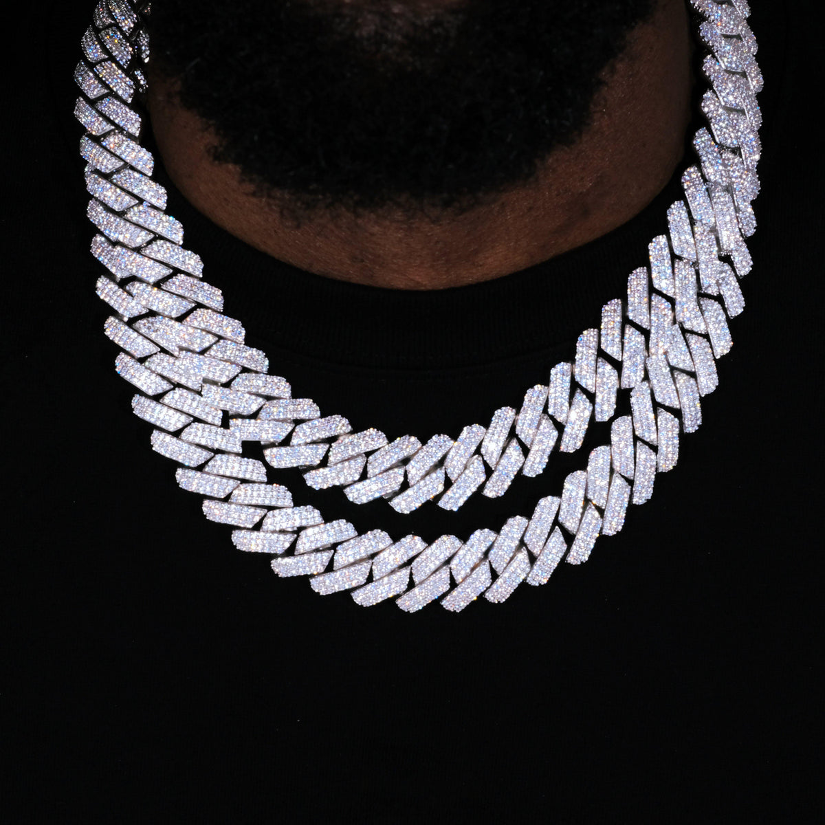 19mm Iced Prong Cuban Chain – The GUU Shop